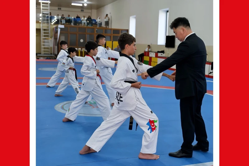 Taekvondo üzrə dan imtahanı keçirilib - FOTO