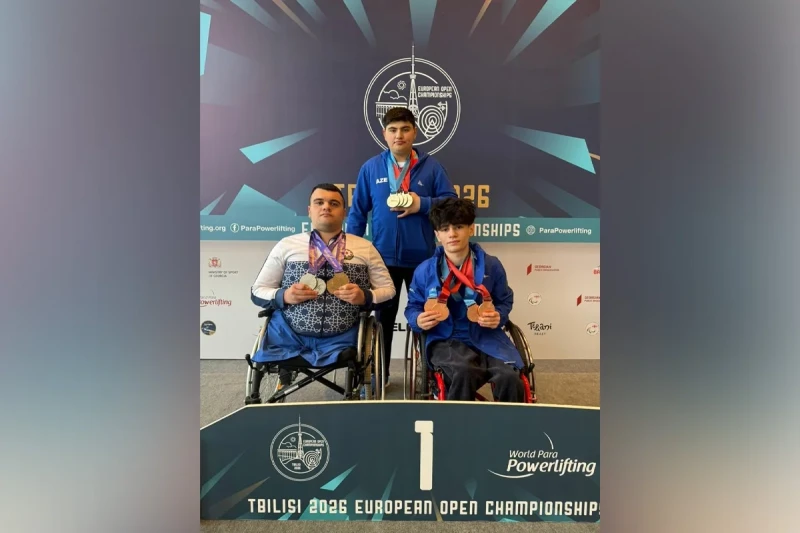 Azərbaycan parapauerliftinq millisi Avropa Açıq çempionatında 12 medal qazanıb