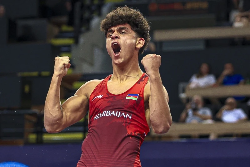 Azerbaijani freestyle wrestlers finished 4th at the U17 World Championships, winning 4 medals