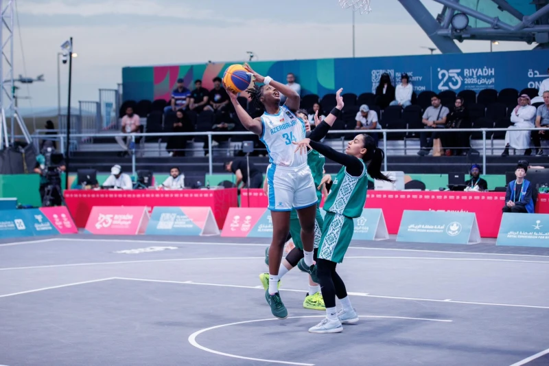 Женская сборная Азербайджана по баскетболу 3x3 вышла в полуфинал Исламских игр солидарности
