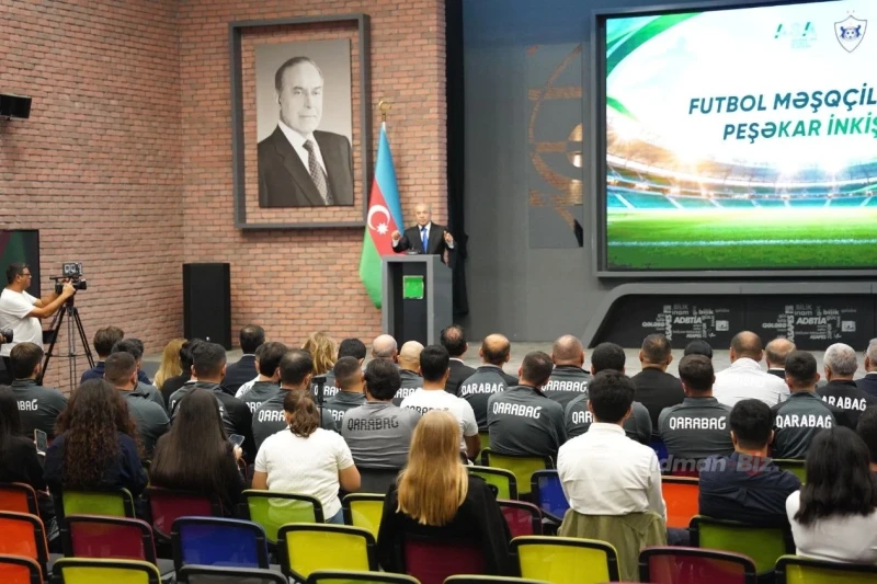 “Qarabağ” və Azərbaycan İdman Akademiyası birgə futbol məşqçiləri proqramını uğurla tamamladı – 30 məşqçiyə sertifikat təqdim edildi
