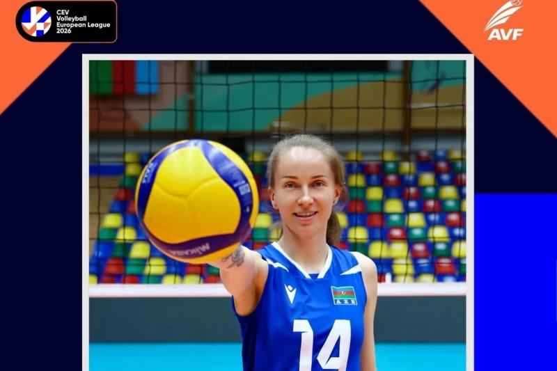Azərbaycan millisinin voleybolçusu Avropa Liqasındakı çıxış haqqında danışıb