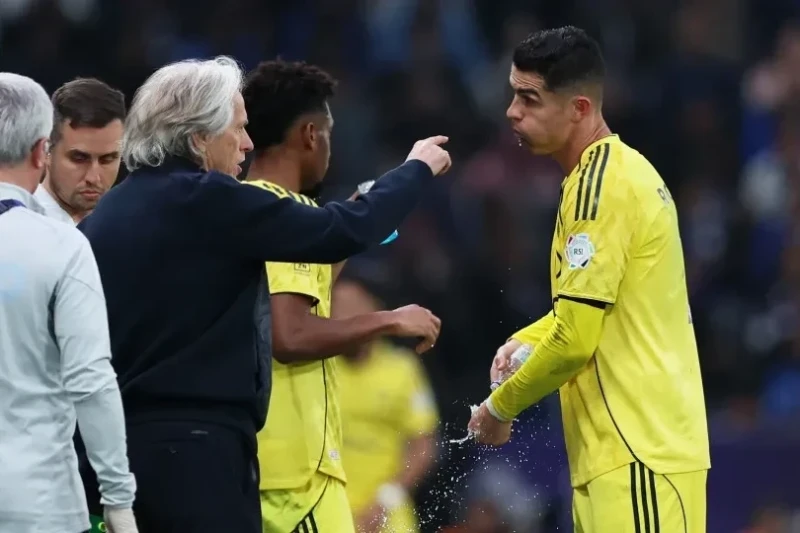 Jorge Jesus clarifies Ronaldo's substitution