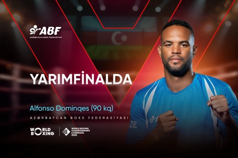 Alfonso Dominguez Dünya Şampiyonası Yarı Finalinde: En az bronz madalya garantilendi