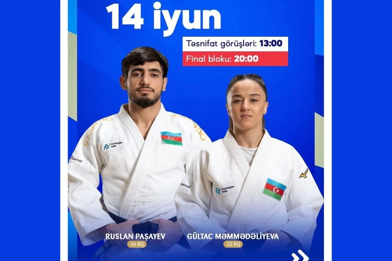Judo World Championships: 2 more athletes of the Azerbaijani national team will compete