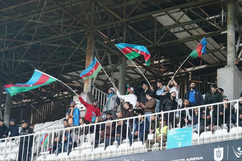 DÇ-2026: Azərbaycan - İslandiya matçının ilk yarısı bitdi - HESAB 0:2