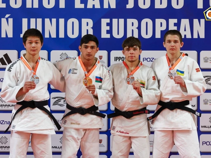 Azərbaycanlı cüdoçular Avropa Kubokunun ilk günündə 2 qızıl və 2 bürünc medal əldə ediblər