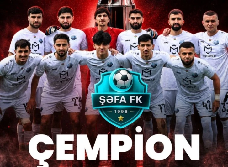 Şəfa I Liqanın 27-ci çempionu oldu