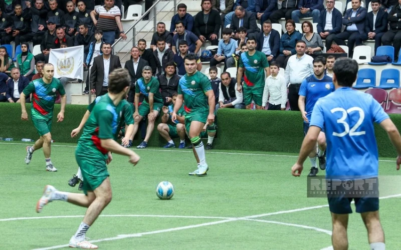 Heydər Əliyevin anımına həsr olunmuş dövlət orqanları arasında keçirilən minifutbol yarışının qalibi bəlli olub