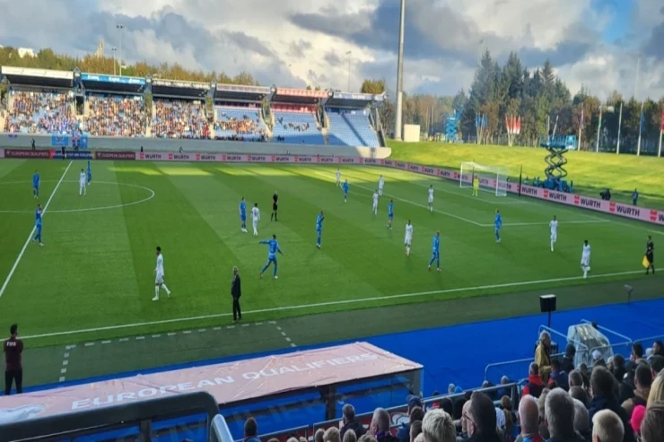 Azerbaijan national team suffered a crushing defeat in Iceland