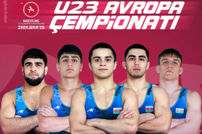 16 Medals for Azerbaijani Wrestlers at U-23 European Championship: 3 Gold, 7 Silver, 6 Bronze