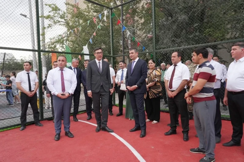 Azərbaycanda yeni Sağlam məhəllə idman zonaları istifadəyə verilib