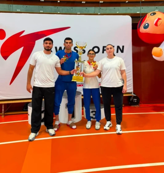 Azərbaycan taekvondoçuları İsveçrənin Swiss Open turnirində qalib gəldilər