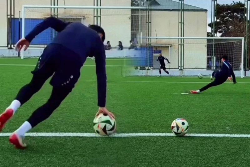 Şəfadan qeyri-adi penalti məşqi: Futbolçuların reaksiyası və psixoloji davamlılığı yoxlanılır