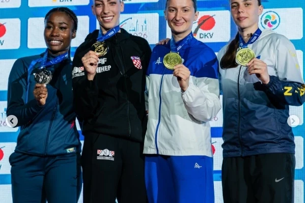 Ирина Зарецкая выиграла бронзу на чемпионате Европы