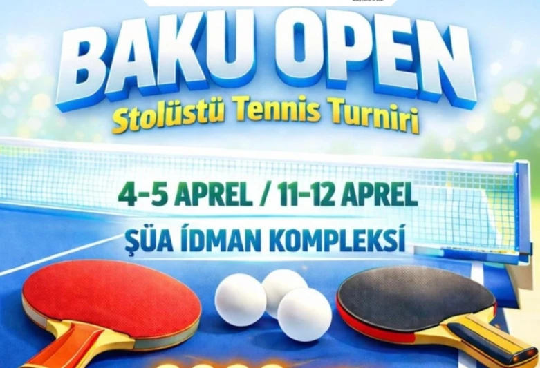 Baku Open: Любители и ветераны настольного тенниса будут соревноваться