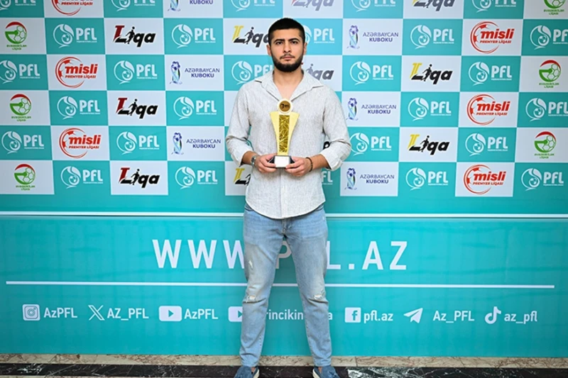 Гусейн Новрузов выиграл приз Гол месяца во Второй лиге
