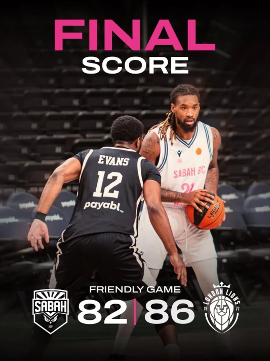 “Sabah” basketbol komandası London Lions qarşısında 86:82 hesabı ilə məğlub oldu
