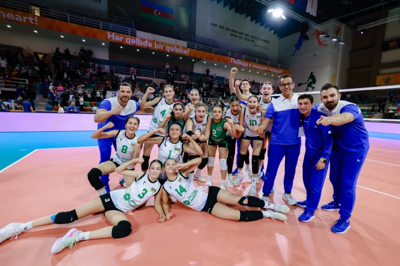 III MDB Oyunları: Azərbaycanın voleybol komandası Özbəkistanı məğlub edib