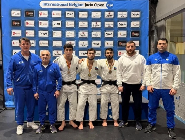 Judocularımız Belçika Uluslararası Açık Turnuvası'nda 11 Madalya Kazandı
