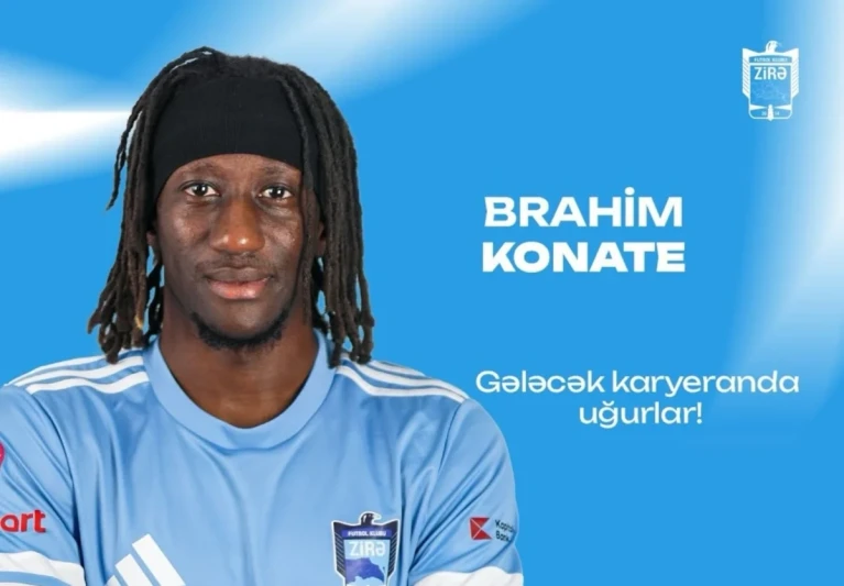 Zirə futbol klubu Brahim Konate ilə müqaviləsini bağlayıb