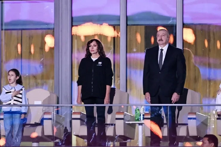 Gence'de III. BDT Oyunları'nın açılış töreni gerçekleşti: Cumhurbaşkanı İlham Aliyev ve Mehriban Aliyeva etkinliği izledi