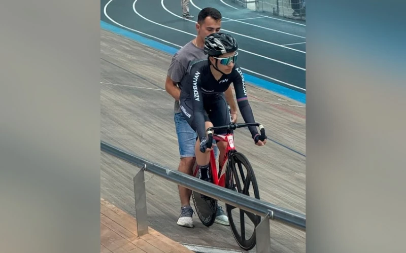 Azərbaycanlı velosipedçi Qazaxıstanda bürünc medal qazanıb