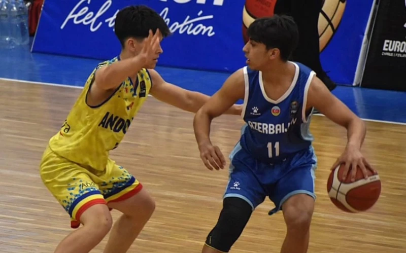 Azərbaycan U-16 basketbol millisi Avropa çempionatında Andorraya məğlub oldu