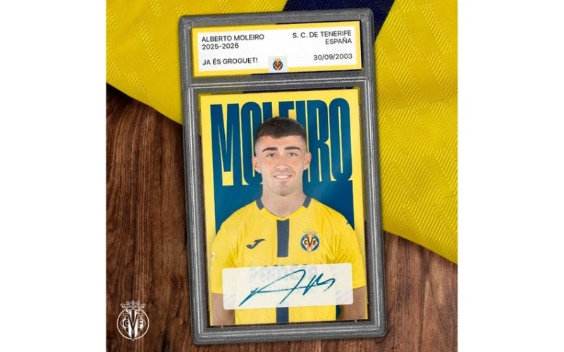 Villarreal Alberto Moleiro ile sözleşme imzaladı
