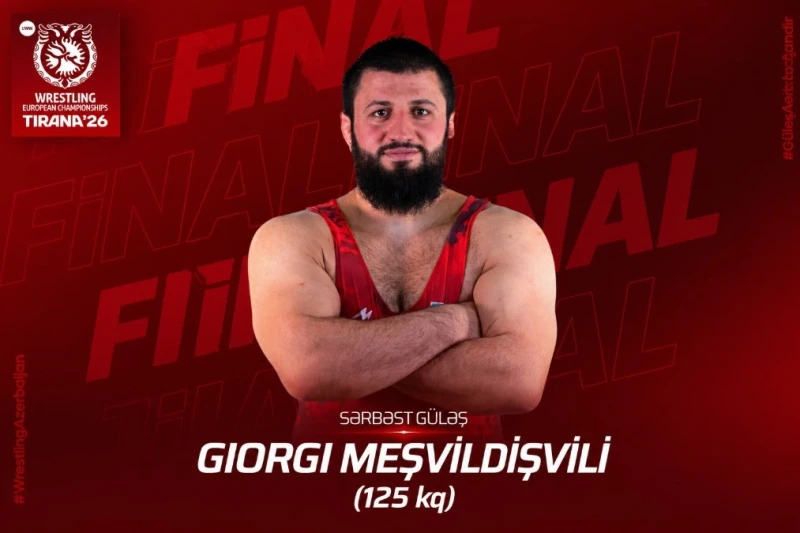 Азербайджанские борцы на чемпионате Европы: Победа Мешвилдишвили, золото Цокаева, серебро Джиоева и Байрамова