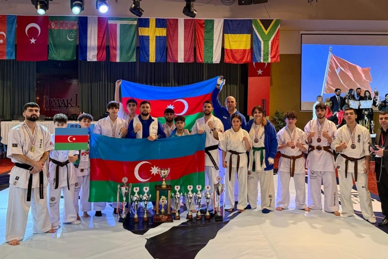 Azərbaycan Aşihara karateçiləri dünya çempionatında 11 medal qazanıblar - FOTO