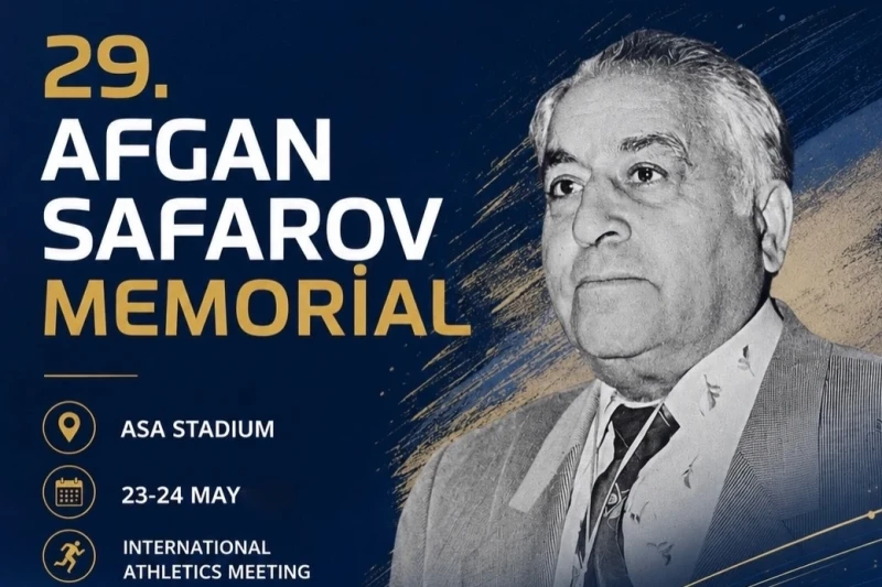 Afgan Seferov Anısına Uluslararası Atletizm Yarışması 2026'da Düzenlenecek