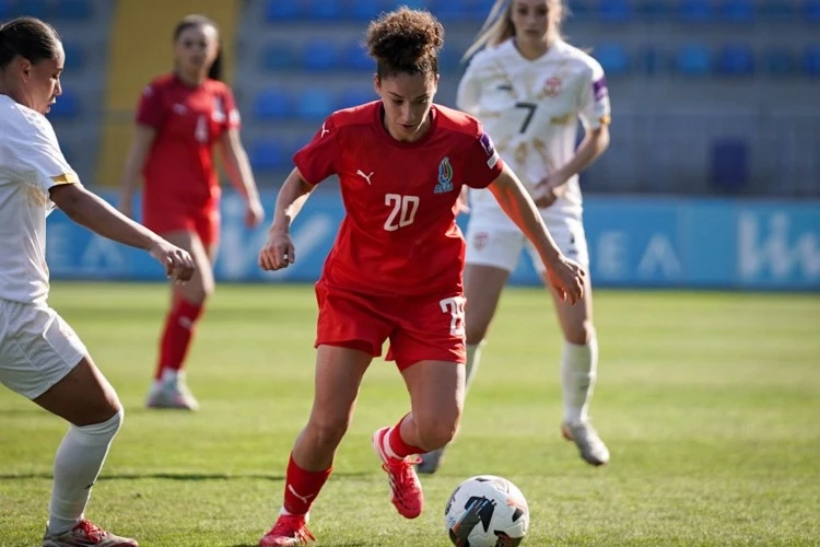 Женская сборная Азербайджана проиграла Венгрии