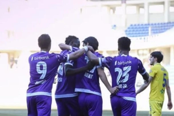 "Sumqayıt"ın 3 qollu qələbəsindən