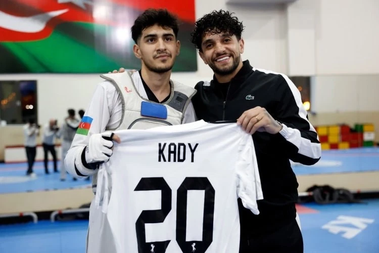 Kadi Borges Azərbaycan Parataekvondo Milli Komandasının üzvləri ilə görüşdü Kadi Borges Azərbaycan Parataekvondo Milli Komandasının üzvləri ilə görüşdü