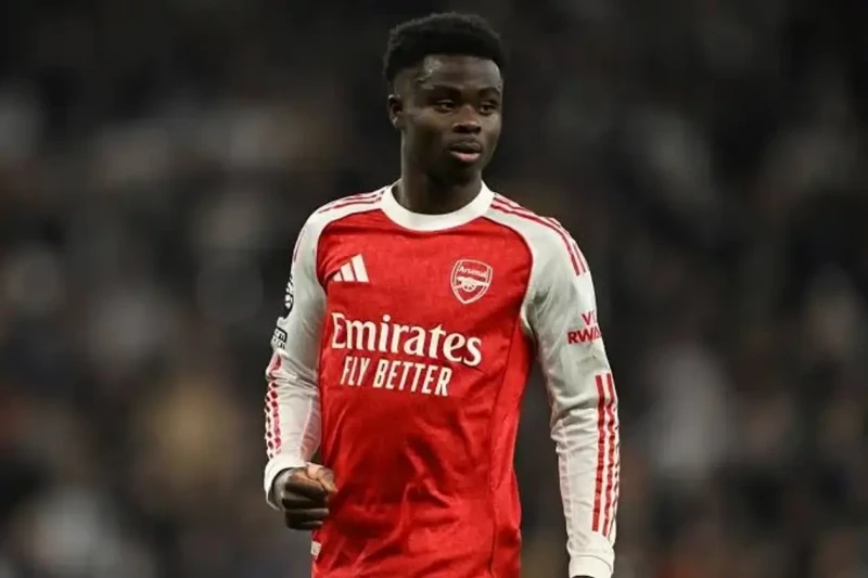 Arsenalın ulduz hücumçısı Bukayo Saka 6 həftə sahədən uzaq qalacaq