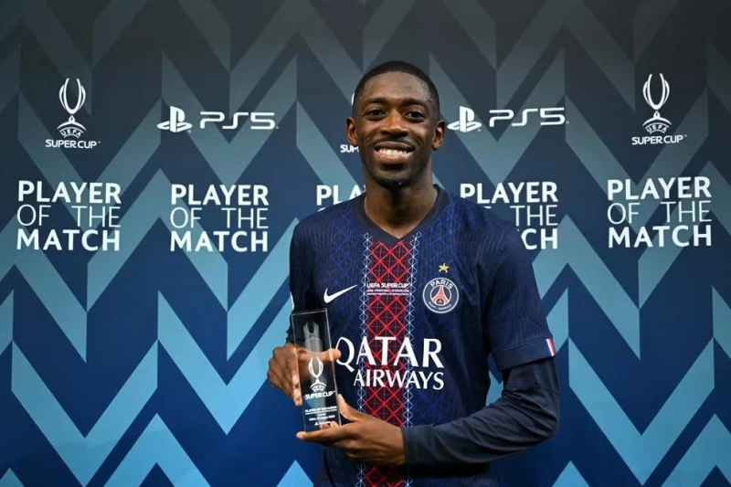 Usman Dembele UEFA Süper Kupa'nın En İyi Oyuncusu Seçildi