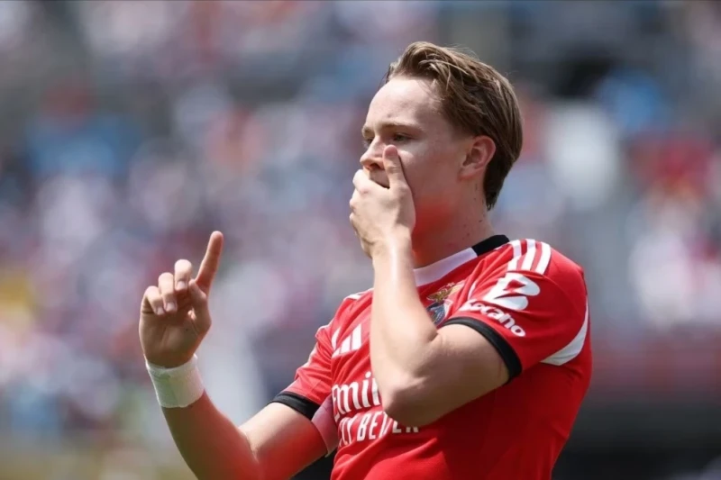 Arsenal are interested in Andreas Schelderup
