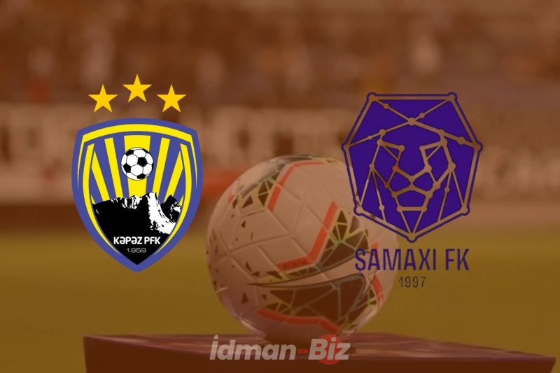 Kəpəz - Şamaxı: Şamaxı birinci hissədən sonra 2:0 hesabıyla öndədir