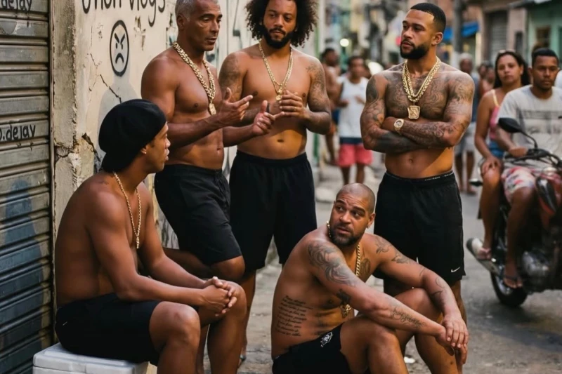 Romario süni intellektlə zarafat xarakterli şəkil paylaşaraq Braziliya millisinə mesaj göndərib