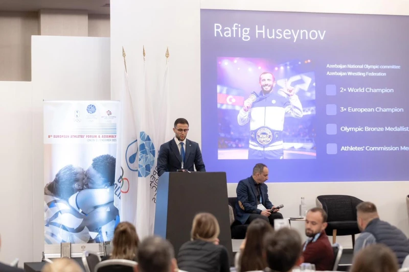 Rafiq Hüseynov Avropa Atletlərinin VIII Forumunda İştirak Etdi