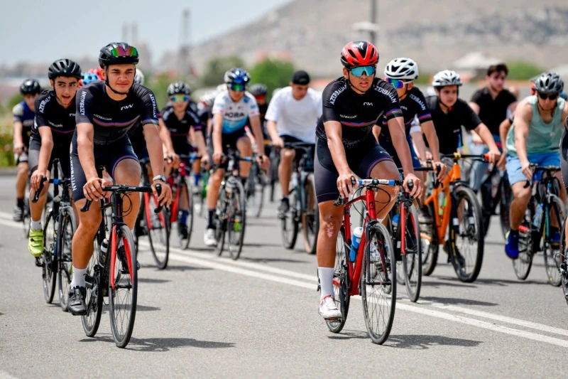 Independence Day cycling tour held in Baku - PHOTO