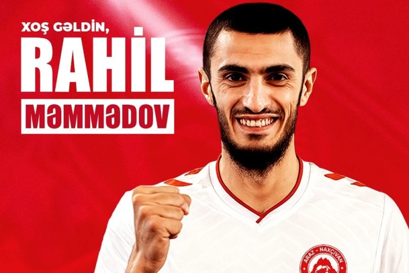 Araz-Nakhchivan signs a 1-year contract with Rahil Mammadov
