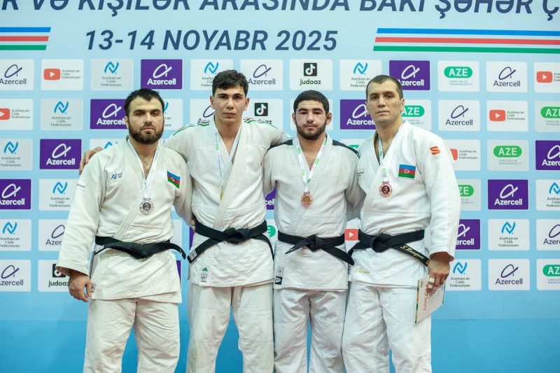 Cüdo üzrə Bakı çempionatında qaliblər müəyyənləşdi: Neftçi İK birinci oldu - FOTO