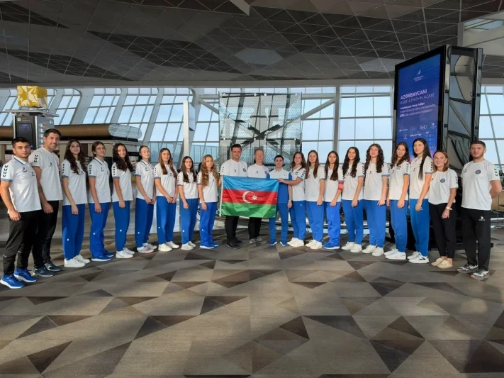 Azərbaycanın 20 yaşlı qadın voleybol komandası Gürcüstana səyahət edir