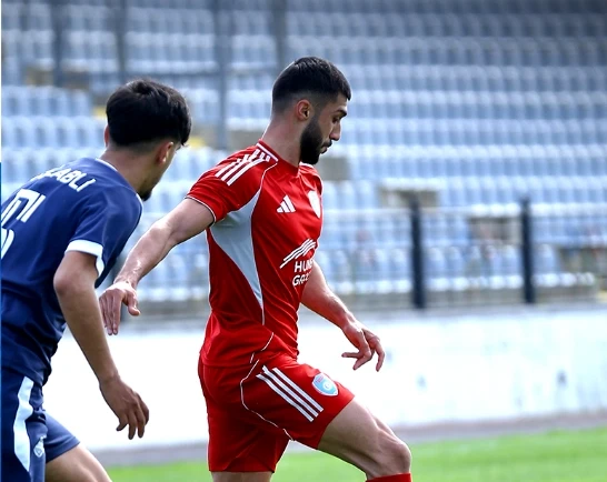 Qubada İmişli - Turan Tovuz mat&ccedil;ında hesab bərabərləşdi (1:1)
