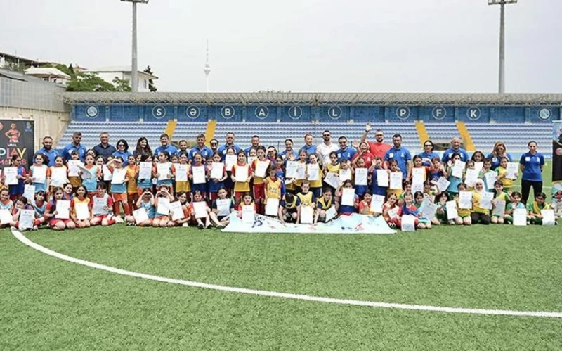Football festival organized in Baku with the support of UEFA