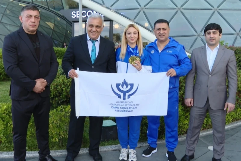 Avropa çempionu Mədinə Sadıqova: Mənə dəstək olan hər kəsə təşəkkür edirəm