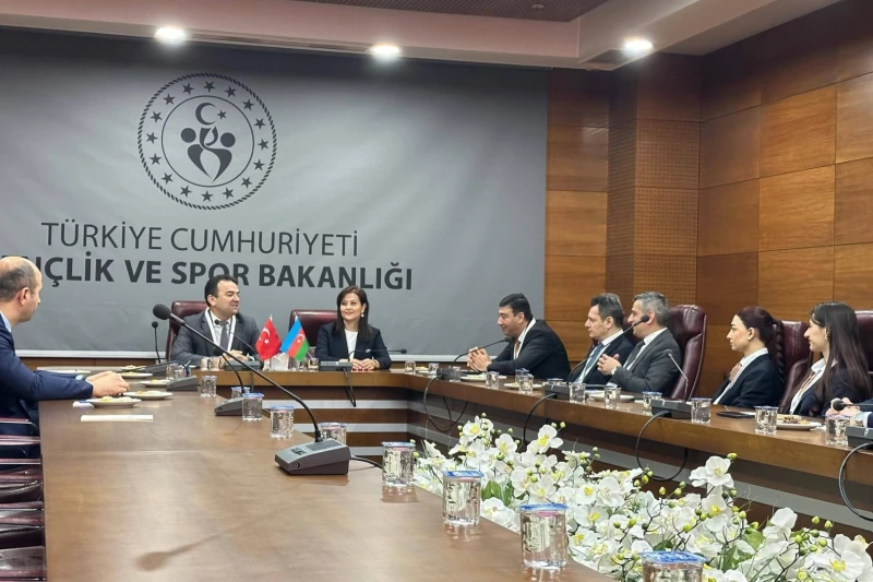 Azerbaycan heyeti Türkiye'de uzman değişim programına katıldı - FOTO