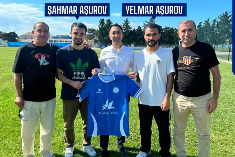 Baku Sportinq Aşurov qardaşlarını heyətinə qatdı